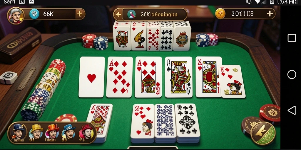 Tangkapan layar utama dari gameplay Domino 66K yang menarik.