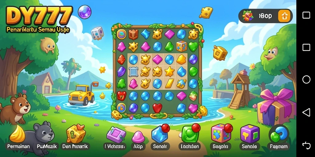 Gameplay menantang dan seru dalam permainan Puzzle DY777.