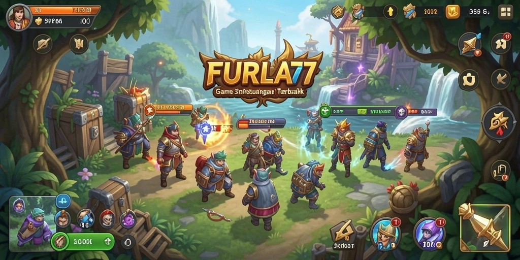 Tampilan gameplay seru di FURLA77 dengan strategi mendalam.