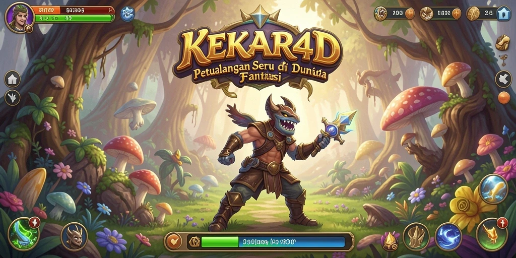 Screenshot permainan <strong>KEKAR4D</strong> menampilkan momen mendebarkan dalam eksplorasi petualangan.