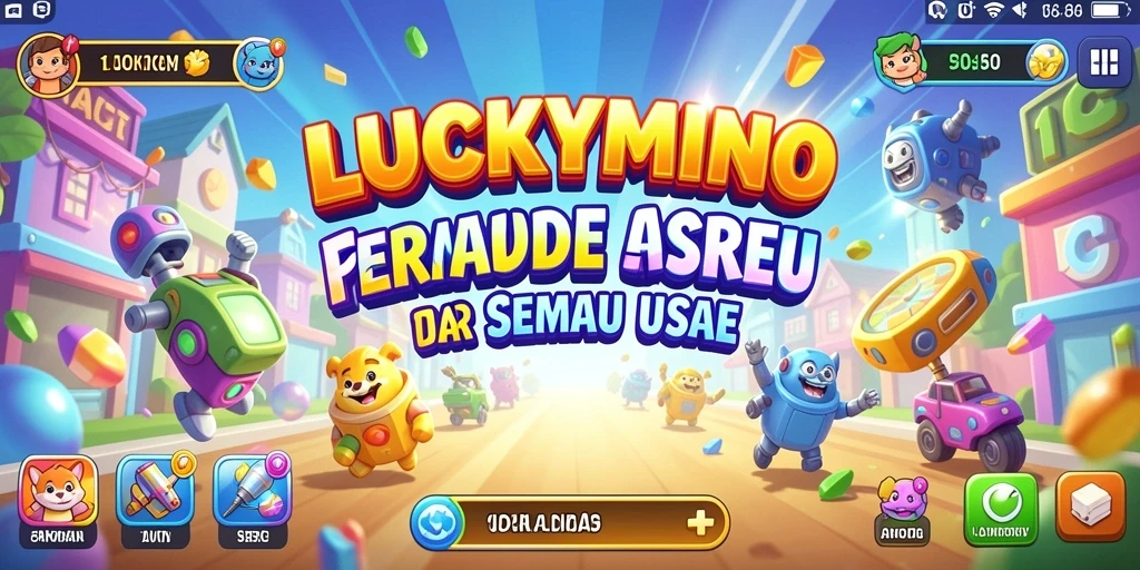 Gameplay seru di LUCKYMINO dengan berbagai tantangan menarik.
