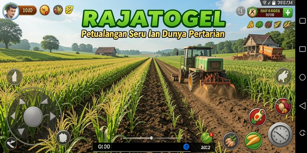 Tampilan gameplay RAJATOGEL yang unik di dunia Farming.
