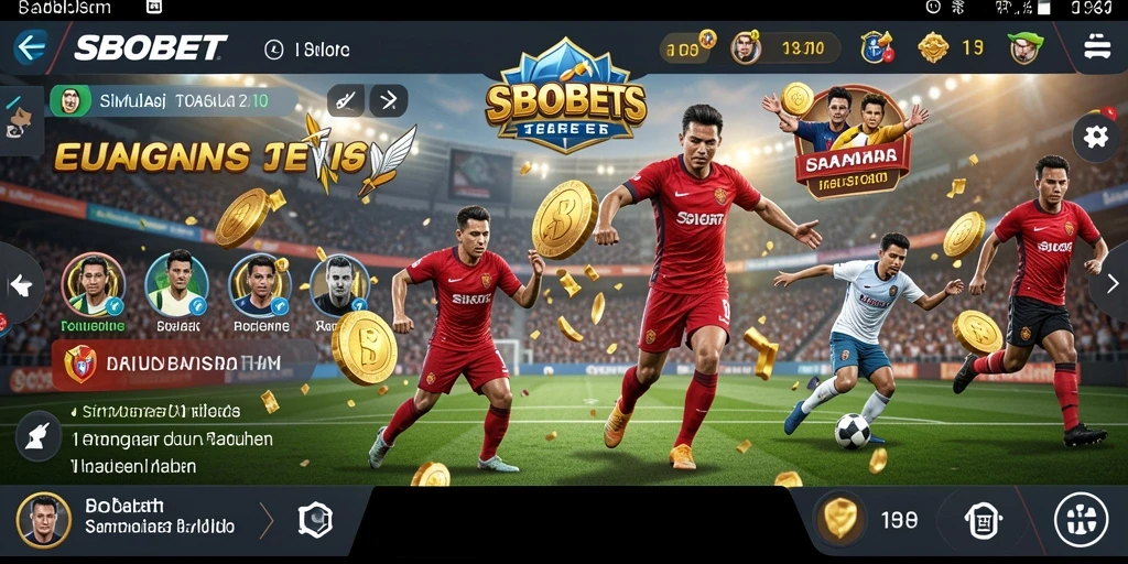 Tangkapan layar menampilkan gameplay SBOBET yang menarik dan interaktif.